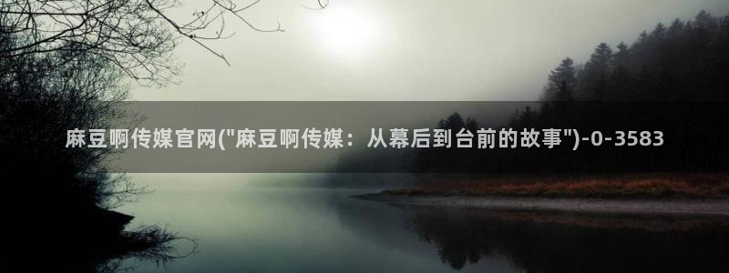 麻豆精选最新：麻豆啊传媒官网(\