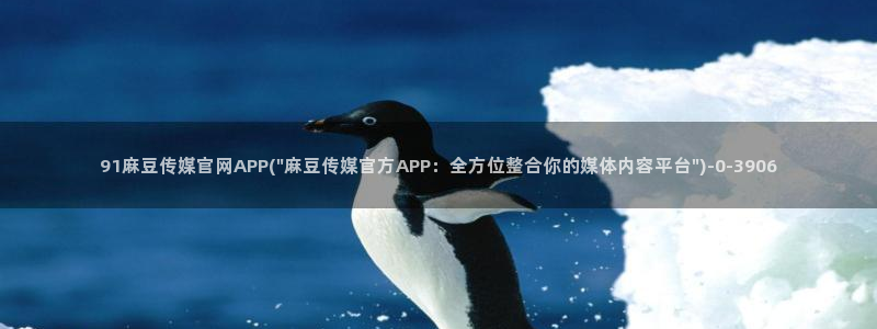 麻豆 最新资源：91麻豆传媒官网APP(\