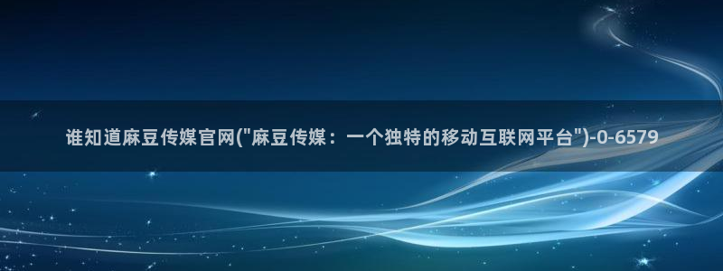 麻豆官方整理